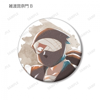グッズ-バッチ】忍たま乱太郎 雑渡昆奈門 Ani-Art aqua label 第2弾 缶 