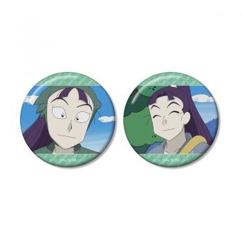 グッズ-バッチ】忍たま乱太郎 立花仙蔵 場面写缶バッジ2個セット【再販 