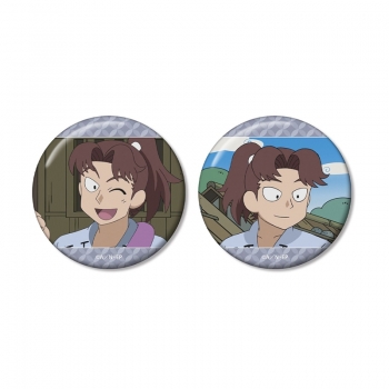 グッズ-バッチ】忍たま乱太郎 山田利吉 場面写缶バッジ2個セット【再販 