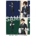 【グッズ-クリアファイル】TVアニメ『進撃の巨人』 執事衣装 クリアファイル 2種セット(ハンジ・リヴァイ)【再販】の画像