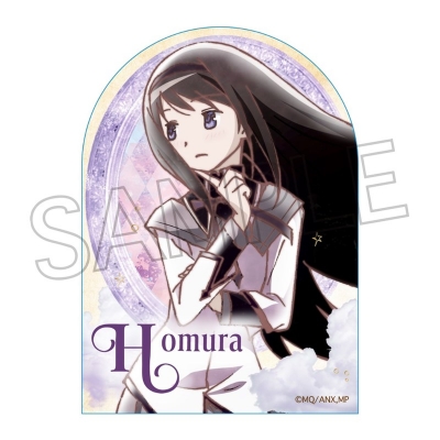 【グッズ-ステッカー】魔法少女まどか☆マギカ ヴィンテージシリーズ ステッカー 暁美 ほむら【再販】