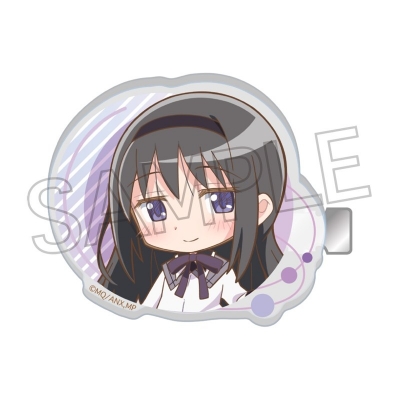 【グッズ-ヘアバンド】魔法少女まどか☆マギカ デフォルメ 前髪クリップ 暁美ほむら【再販】