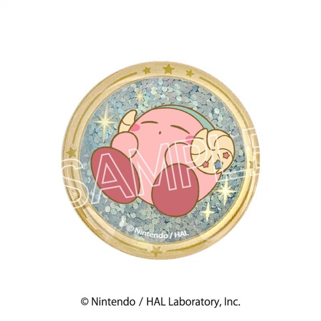 【グッズ-マグネット】星のカービィ KIRBY ホロスコープ・コレクション キラキラガラスマグネット A おひつじ座【再販】