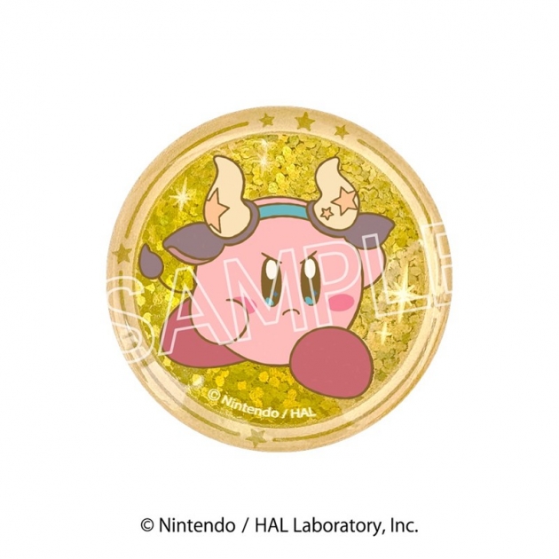【グッズ-マグネット】星のカービィ KIRBY ホロスコープ・コレクション キラキラガラスマグネット B おうし座【再販】