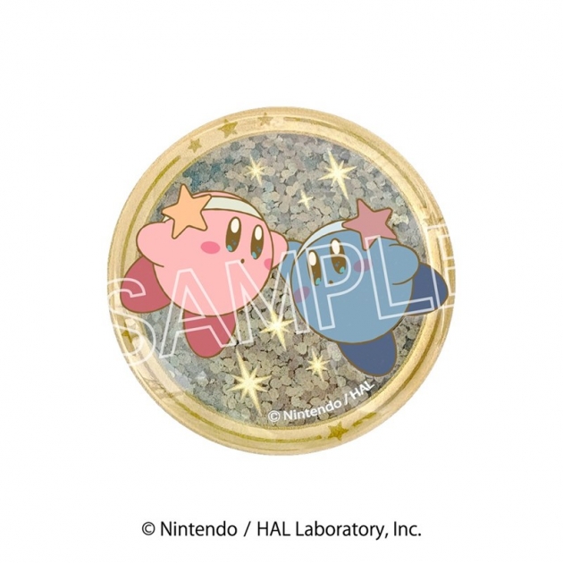 【グッズ-マグネット】星のカービィ KIRBY ホロスコープ・コレクション キラキラガラスマグネット C ふたご座【再販】
