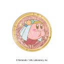 【グッズ-マグネット】星のカービィ KIRBY ホロスコープ・コレクション キラキラガラスマグネット F おとめ座【再販】の画像