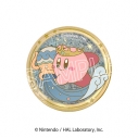 【グッズ-マグネット】星のカービィ KIRBY ホロスコープ・コレクション キラキラガラスマグネット K みずがめ座【再販】の画像