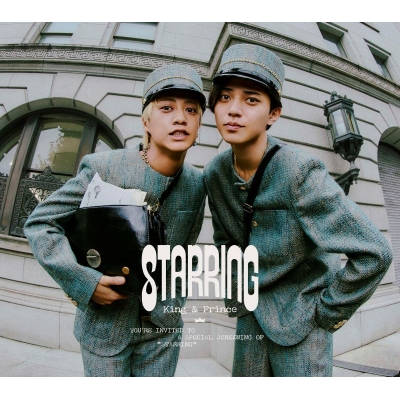 【音楽】King & Prince/STARRING 初回限定盤A 【Blu-ray】