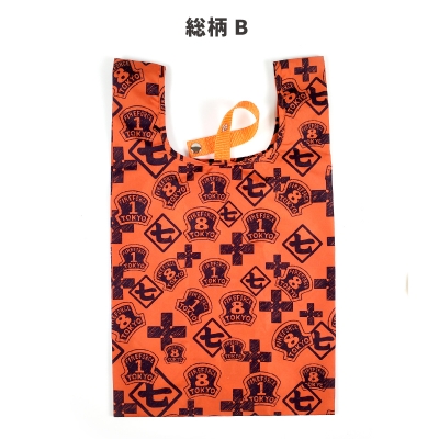 【グッズ-バッグ】炎炎ノ消防隊 エコバッグ 大 02.総柄B