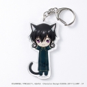 【グッズ-キーホルダー】コードギアス 反逆のルルーシュ のび猫アクリルキーホルダー(ルルーシュ 制服)【再販】の画像