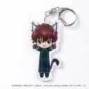 【グッズ-キーホルダー】コードギアス 反逆のルルーシュ のび猫アクリルキーホルダー(スザク 制服)【再販】の画像