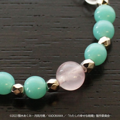 【グッズ-腕輪】わたしの幸せな結婚 ブレスレット-桜の木玉付- 清霞【再販】