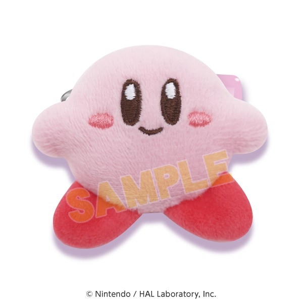 【グッズ-バッチ】星のカービィ もふもふバッジ ①カービィ【再販】