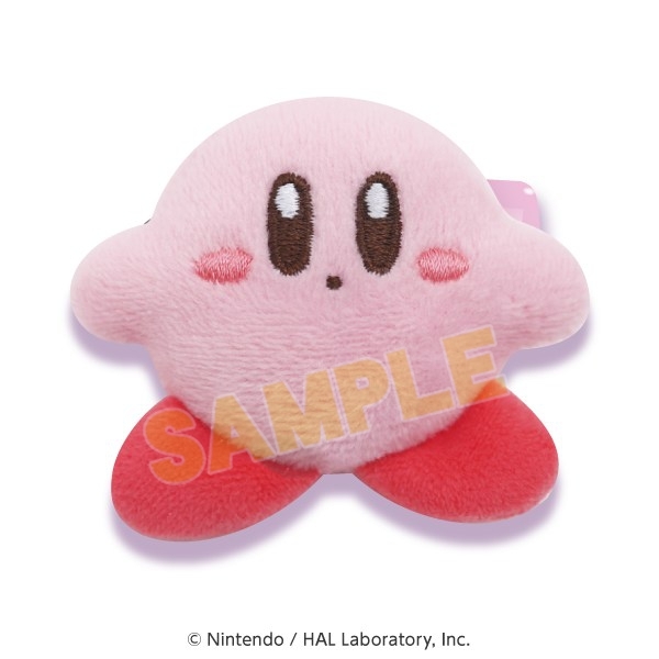 【グッズ-バッチ】星のカービィ もふもふバッジ ②カービィ おすまし【再販】