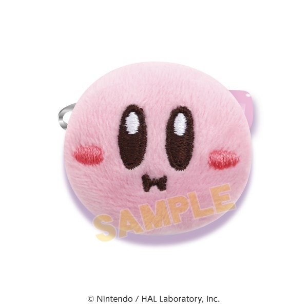 【グッズ-バッチ】星のカービィ もふもふバッジ ⑦カービィ ホバリング (フェイス)【再販】