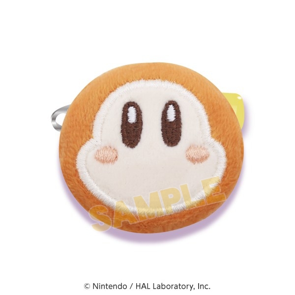 【グッズ-バッチ】星のカービィ もふもふバッジ ⑧ワドルディ (フェイス)【再販】