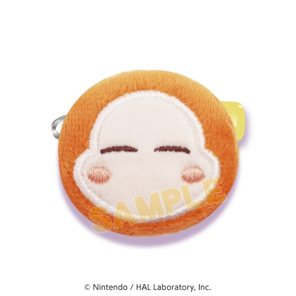 【グッズ-バッチ】星のカービィ もふもふバッジ ⑨ワドルディ すやすや (フェイス)【再販】