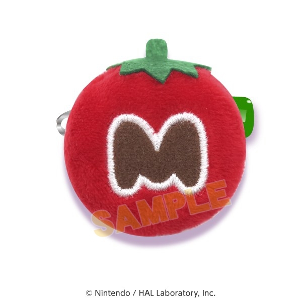 【グッズ-バッチ】星のカービィ もふもふバッジ ⑫マキシムトマト【再販】