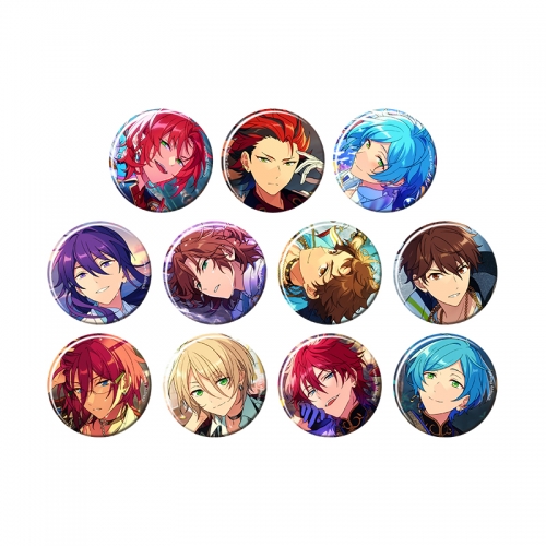 グッズ-バッチ】あんさんぶるスターズ！！ テーマスカウト缶バッジ  