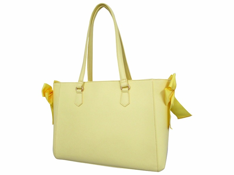 【グッズ-バッグ】ノンキャラオリジナル クリアコンビリボントート YE【クレスト】