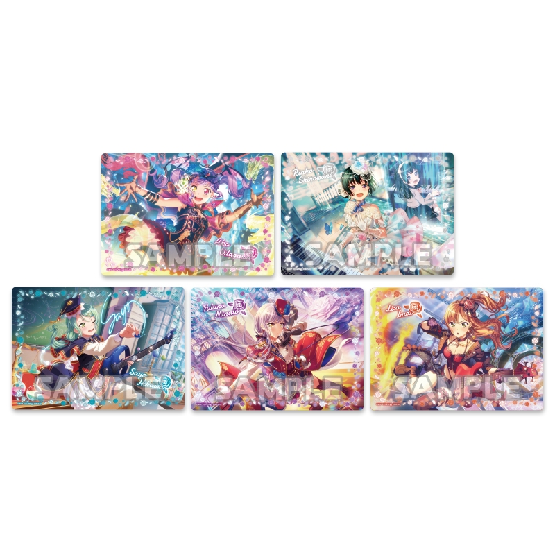 【グッズ-その他】バンドリ! ガールズバンドパーティ! トレーディングビジュアルシート アニメイトワールドフェア2020【アニメイト限定】
