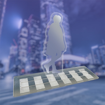 【グッズ-スタンドポップ】ノンキャラオリジナル 推しが立つ大地 横断歩道【にじ丸商店】