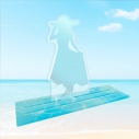 【グッズ-スタンドポップ】ノンキャラオリジナル 推しが立つ大地 水面【にじ丸商店】の画像