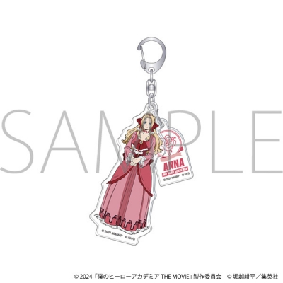 【グッズ-キーホルダー】僕のヒーローアカデミア THE MOVIE ユアネクスト モチーフ付きアクリルキーホルダー/アンナ・シェルビーノ
