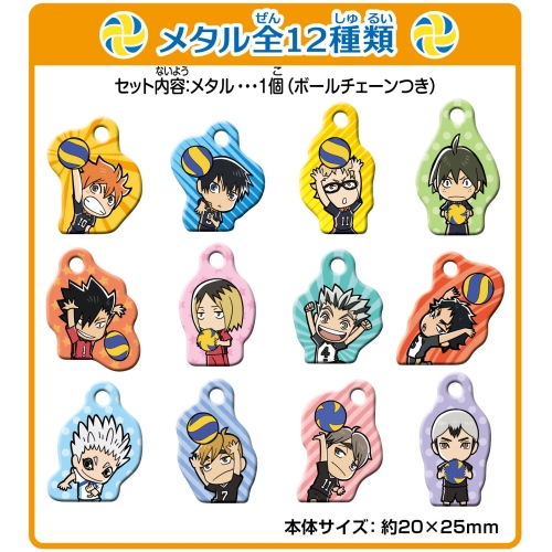 グッズ-キーホルダー】ハイキュー!! TO THE TOP メタルコレクション 
