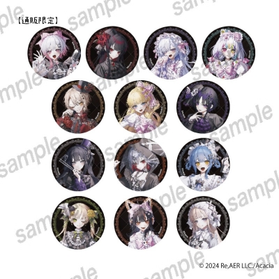 【グッズ-バッチ】魔法少女ノ魔女裁判 缶バッジ コンプリートセット【まねきねこコラボ】