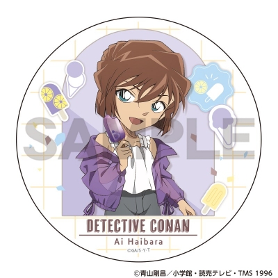 【グッズ-コースター】名探偵コナン 白雲石コースター 灰原哀 アイスキャンディー【再販】