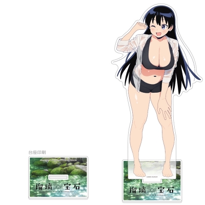 【グッズ-スタンドポップ】瑠璃の宝石 描き下ろし特大アクリルスタンド(荒砥凪/水遊び)【再販】