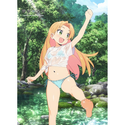 【グッズ-タペストリー】瑠璃の宝石 描き下ろしB2タペストリー(谷川瑠璃/水遊び)Wスエード【再販】