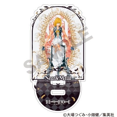 【グッズ-スタンドポップ】DEATH NOTE ジオラマアクリルスタンド ニア メロ【再販】