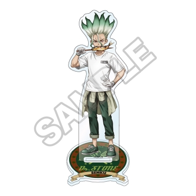 【グッズ-スタンドポップ】Dr.STONE バーベキュー アクリルスタンド 石神千空【再販】