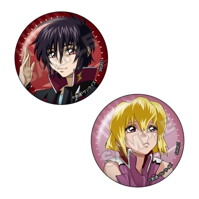 【グッズ-バッチ】機動戦士ガンダムSEED DESTINY vol.3 ペア缶バッジ シン・アスカ&ステラ・ルーシェ【再販】