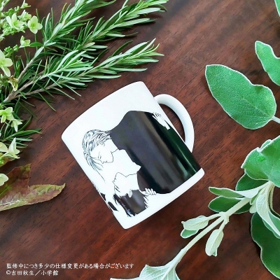【グッズ-マグカップ】BANANA FISH 美濃焼マグカップ アッシュ&英二/9本のバラ【再販】