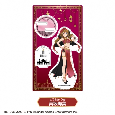 【グッズ-スタンドポップ】アイドルマスター ミリオンライブ! アクリルスタンド<⑤高坂海美>【カラオケの鉄人コラボ】