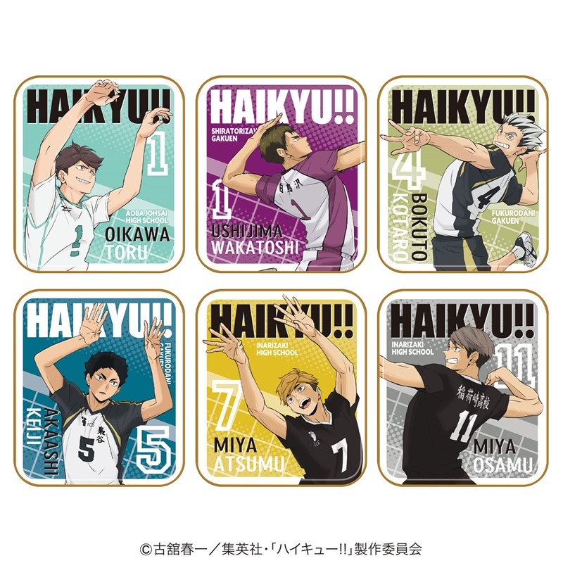 【グッズ-食品】ハイキュー!! キャラタブ缶2