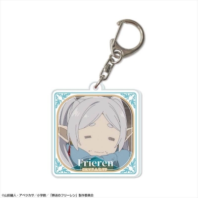 【グッズ-キーホルダー】TVアニメ「葬送のフリーレン」 アクリルキーホルダー Ver.3 デザイン06(フリーレン/F)【再販】