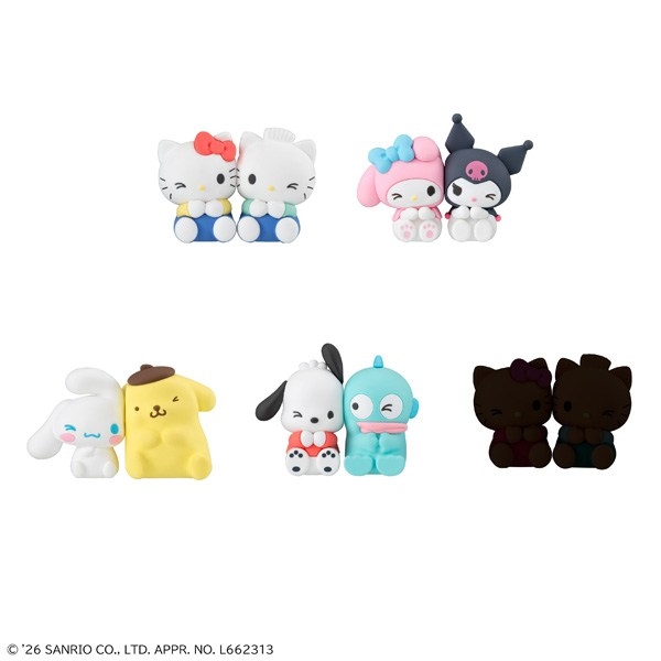 【トレーディングフィギュア】ぴたきゅーと サンリオキャラクターズ【再販】