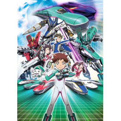 【Blu-ray】新幹線変形ロボ シンカリオンBlu-ray BOX2 初回生産限定版 2020セット限定!DXS シンカリオン E5はやぶさゴールドバージョン(中間車両)付