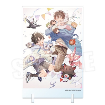 【グッズ-ボード】NU: カーニバル アクリルビジュアルボード(ぬいぐるみといっしょver.)【アニメイト限定】【再販】