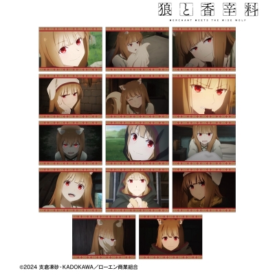 【グッズ-ブロマイド】TVアニメ『狼と香辛料 MERCHANT MEETS THE WISE WOLF』 トレーディング ホロ 場面写ブロマイド【再販】