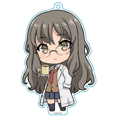 【グッズ-キーホルダー】青春ブタ野郎はバニーガール先輩の夢を見ない ぷにこれ!キーホルダー 双葉理央【再販】