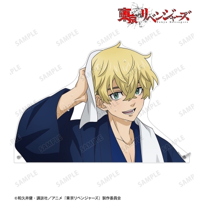 【グッズ-置きもの】TVアニメ『東京リベンジャーズ』 描き下ろし 松野 千冬 温泉浴衣ver. 特大ダイカットアクリルパネル【再販】