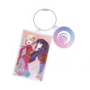 【グッズ-キーホルダー】TVアニメ「リコリス・リコイル」 錦木千束&井ノ上たきな Ani-Art clear label 2連ワイヤーアクリルキーホルダー【再販】の画像