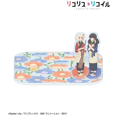 【グッズ-コースター】TVアニメ「リコリス・リコイル」 錦木千束&井ノ上たきな Botania アクリルスタンド付きコースター ver.C【再販】