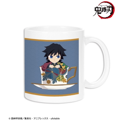 【グッズ-マグカップ】アニメ「鬼滅の刃」 冨岡義勇 みにきゃら ティーカップver. マグカップ【再販】