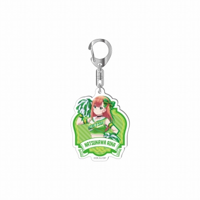 【グッズ-キーホルダー】夢見る男子は現実主義者 チアリーダー アクリルキーホルダー 愛華【アクロス】